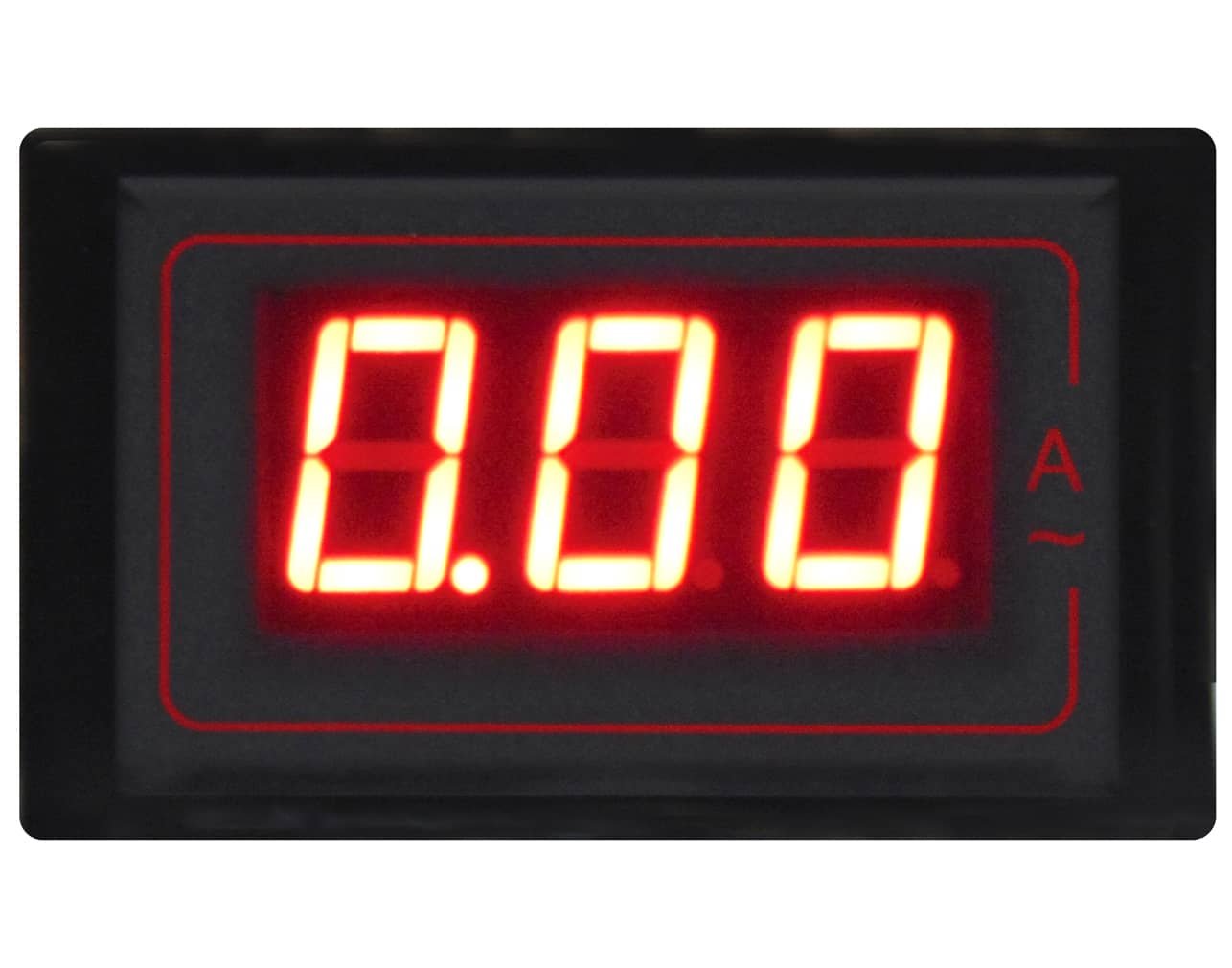01.034.0071 ΟΡΓΑΝΟ ΠΙΝΑΚΟΣ ΑΜΠΕΡΟΜΕΤΡΟ ΨΗΦΙΑΚΟ AC 69X41 50/5A SLIM SFD-85 SFM - Image 1