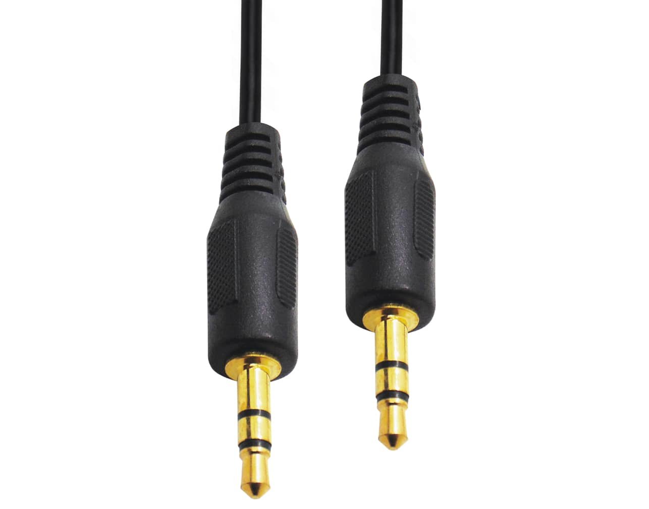 01.037.0473 ΚΑΛΩΔΙΟ ΗΧΟΥ 3.5mm STEREO ΑΡΣΕΝΙΚΟ ΣΕ 3.5mm STEREO ΑΡΣΕΝΙΚΟ 5m ΕΠΙΧΡΥΣΟ R301 BAG VZN - Image 1