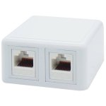 ΠΡΙΖΑ ΔΙΚΤΥΟΥ ΕΠΙΤΟΙΧΗ 2P ME KEYSTONE JACK CAT 6 SUT