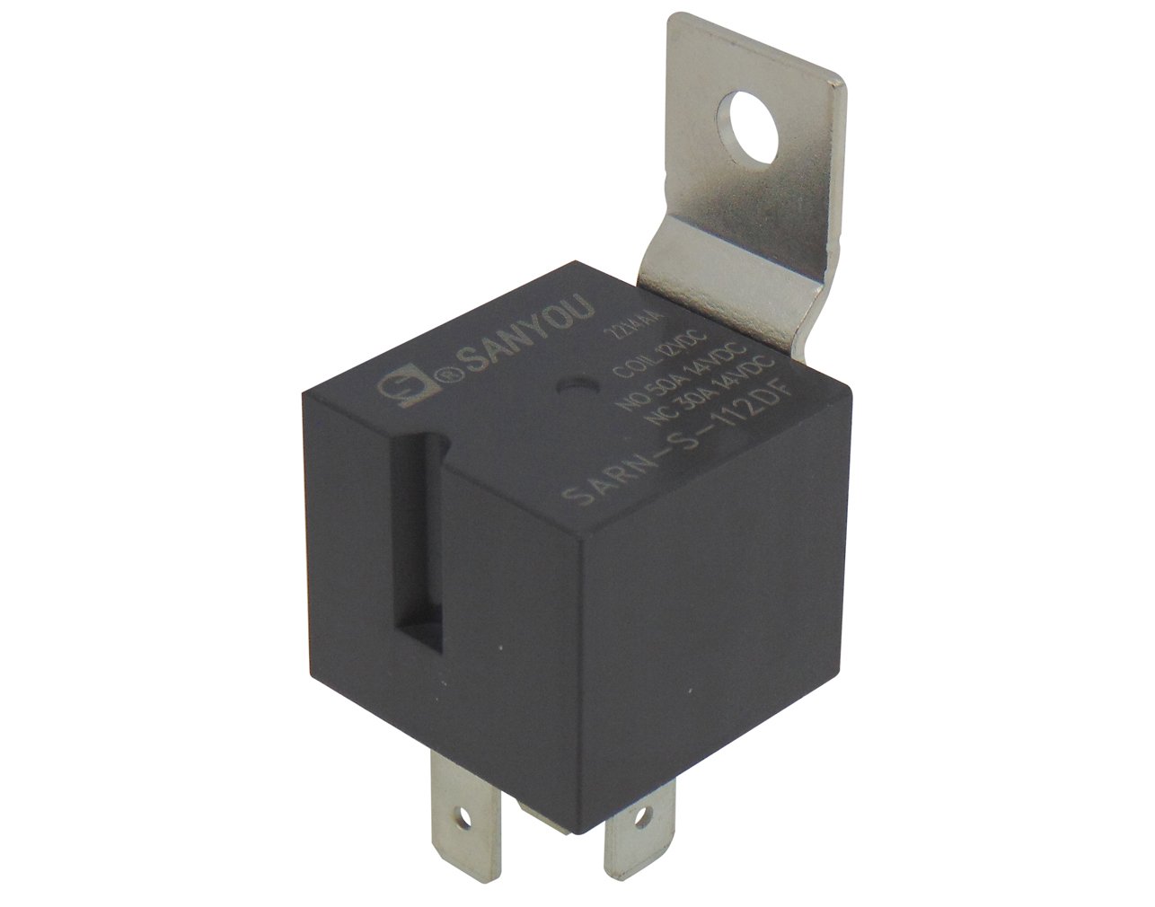 01.077.0218 RELAY ΑΥΤΟΚΙΝΗΤΟΥ 12V DC 40A SARN-S-112DF 1C/O G/SAN - Image 1