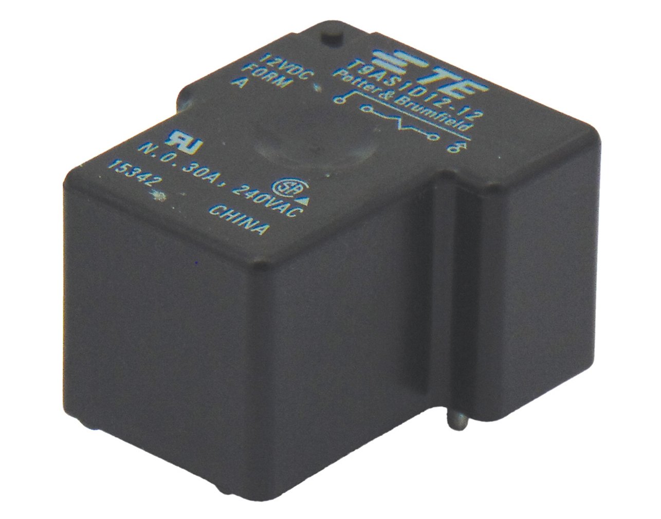 01.077.0693 RELAY ΥΨΗΛΩΝ ΡΕΥΜΑΤΩΝ 1P 110VDC 30A 1NO T9AS1D12-110 TYC - Image 1
