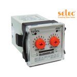 ΧΡΟΝΙΚΟ RELAY ΠΙΝΑΚΟΣ 8P ΑΣΥΜΜΕΤΡΟ ΦΛΑΣΕΡ 2C/O 48X48 20-240VAC/DC 55XC-P8-G SELEC