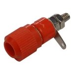ΜΠΟΡΝΑ ΑΠΛΗ ΝΙΚΕΛ 13mm ΚΟΚΚΙΝΗ XJ-C013/R OWI