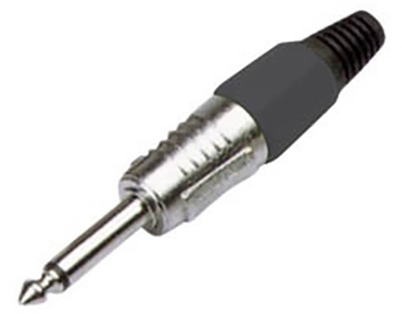 01.096.0024 ΚΑΡΦΙ MONO 6.3mm² ΠΛΑΣΤΙΚΟ ΝΙΚΕΛ ΤΥΠΟΥ NEUTRIK ΜΑΥΡΟ JT3081Β JKG - Image 1