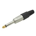 ΚΑΡΦΙ MONO 6.3mm² ΠΛΑΣΤΙΚΟ ΝΙΚΕΛ ΤΥΠΟΥ NEUTRIK ΜΑΥΡΟ JT3083 JKG