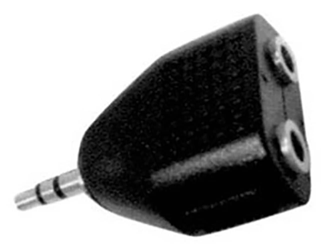 01.098.0026 ADAPTOR AUDIO 3.5mm STEREO ΣΕ 2 3.5mm MONO ΘΗΛΥΚΑ EA2048 LANCOM - Image 1