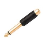 ADAPTOR AUDIO 6.3mm MONO ΣΕ RCA ΘΗΛΥΚΟ ΕΠΙΧΡΥΣΟ AU3161G ULTIMAX