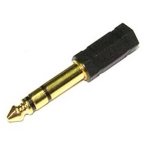 ADAPTOR AUDIO 6.3mm STEREO ΣΕ 3.5mm STEREO ΘΗΛΥΚΟ ΕΠΙΧΡΥΣΟ AV-RA19G LANCOM