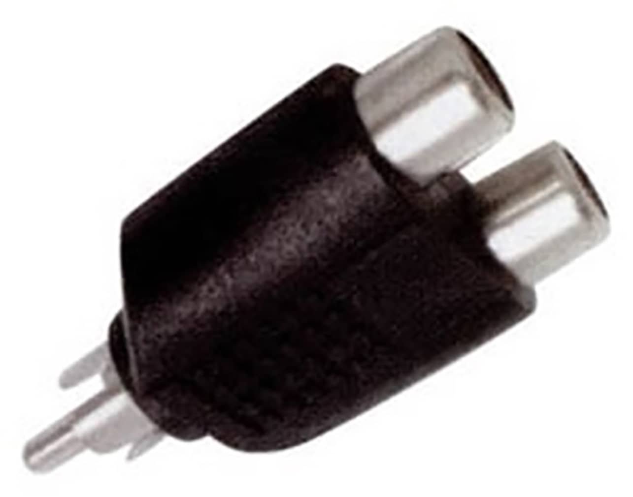 01.099.0096 RCA ADAPTOR ΑΡΣΕΝΙΚΟ ΣΕ 2 RCA ΘΗΛΥΚΑ AU1528 ULTIMAX - Image 1