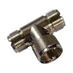 UHF ADAPTOR ΑΡΣΕΝΙΚΟ ΣΕ UHF ΘΗΛΥΚΟ ΔΙΠΛΟ (T) V7526 ULTIMAX