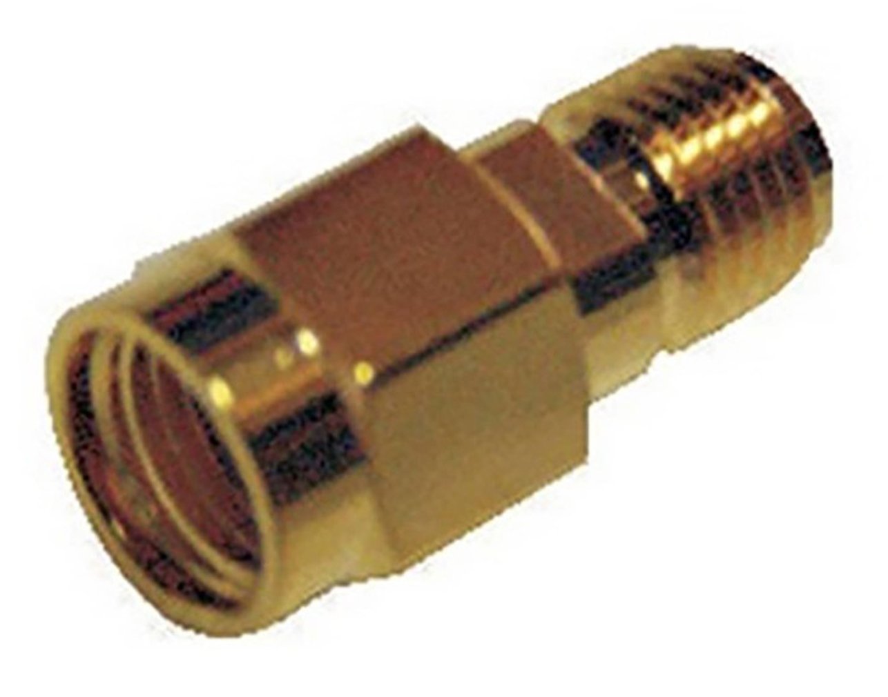01.105.0033 SMA ADAPTOR ΑΡΣΕΝΙΚΟ REVERSE ΣΕ SMA ΘΗΛΥΚΟ ΧΡΥΣΟ V7840SRP ULTIMAX - Image 1