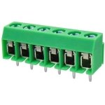 ΚΛΕΜΑ ΤΥΠΩΜΕΝΟΥ 6P P5 h10 300V/8A ΠΡΑΣΙΝΗ DT-126VP DIN