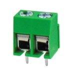 ΚΛΕΜΑ ΤΥΠΩΜΕΝΟΥ 2P P5 h10.2 300V/10A ΠΡΑΣΙΝΗ KF126V-2P-1-4 DFT