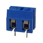ΚΛΕΜΑ ΤΥΠΩΜΕΝΟΥ 2P P7.5 h12.5 250V/17.5A ΜΠΛΕ XY305V-B-2P XIN
