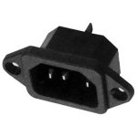 AC CONNECTOR ΑΡΣΕΝΙΚΟ ΣΑΣΙ ΒΙΔΩΤΟ 3P 10A/250V ST-A01-002L (AC-7050) BEJ