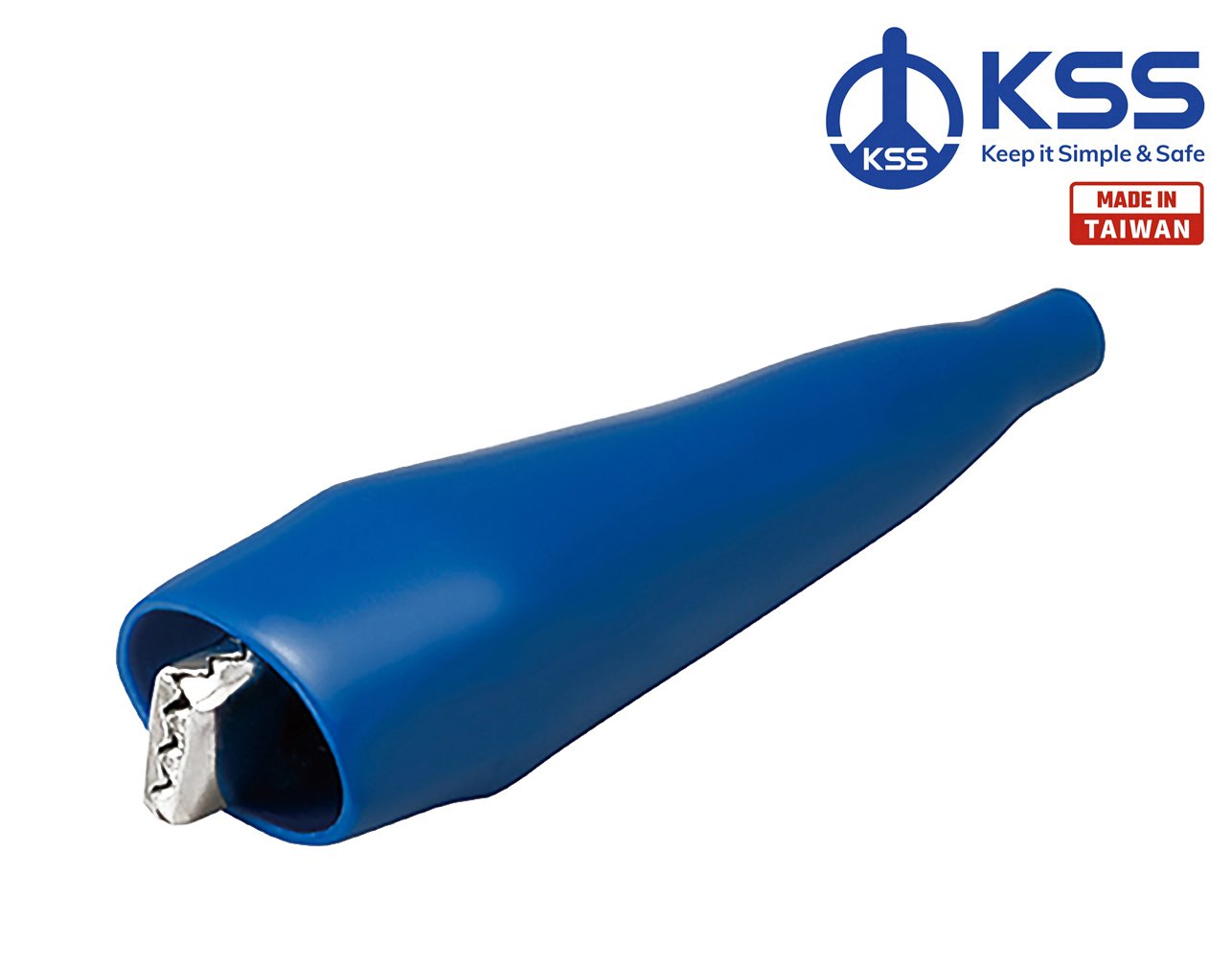01.113.0010 ΚΡΟΚΟΔΕΙΛΑΚΙ 10A 68mm ΜΠΛΕ AC-4 KSS - Image 1