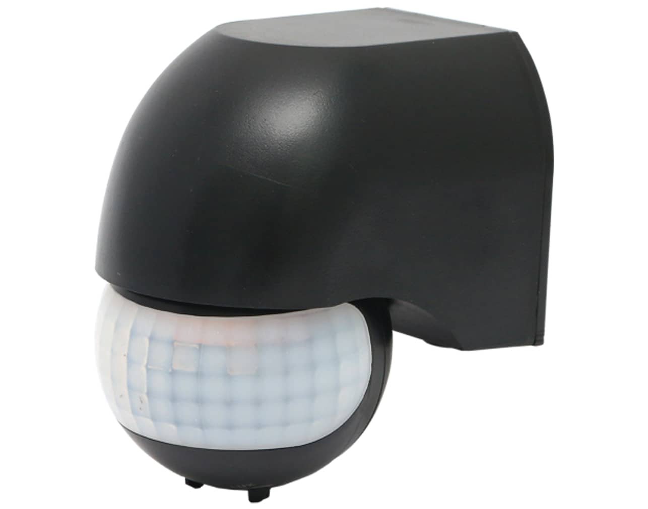 01.137.0025 ΑΙΣΘΗΤΗΡΑΣ ΚΙΝΗΣΗΣ ΥΠΕΡΥΘΡΩΝ 180° 1200W/230VAC ΜΑΥΡΟΣ GL12 GREENLUX - Image 1