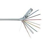 ΚΑΛΩΔΙΟ ΣΥΝΑΓΕΡΜΟΥ ΧΑΛΚΟΥ 6X0.22mm² ΜΕ ΦΥΛΛΟ ΑΛΟΥΜΙΝIOY SOF