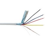 ΚΑΛΩΔΙΟ ΣΥΝΑΓΕΡΜΟΥ 4X0.22mm² (A) ΜΕ ΦΥΛΛΟ ΑΛΟΥΜΙΝΙΟΥ SOF