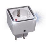 ADAPTOR ΣΟΥΚΟ ΣΕ 1 ΣΟΥΚΟ ΜΕ ΦΩΤΑΚΙ ΝΥΚΤΟΣ 4 LED SL34101F SFL