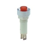 ΛΥΧΝΙΑ ΕΝΔΕΙΚΤΙΚΗ NEON Φ10 12VAC/DC ΚΟΚΚΙΝΗ ΜΕ FASTON XH024 KND