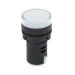 ΛΥΧΝΙΑ ΕΝΔΕΙΚΤΙΚΗ LED Φ22 230VAC ΛΕΥΚΗ ΜΕ ΒΙΔΕΣ AD22-22DS KND