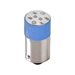 ΛΥΧΝΙΑ LED B9AS 24VAC/DC ΜΠΛΕ ΜΠΑΓΙΟΝΕΤ AD22B-S06 XND