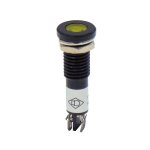 ΛΥΧΝΙΑ ΕΝΔΕΙΚΤΙΚΗ LED Φ8 230VAC/DC ΚΙΤΡΙΝΗ ΜΕ FASTON AD22C-8D XND