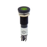 ΛΥΧΝΙΑ ΕΝΔΕΙΚΤΙΚΗ LED Φ8 24VAC/DC ΠΡΑΣΙΝΗ ΜΕ FASTON AD22C-8D XND