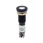 ΛΥΧΝΙΑ ΕΝΔΕΙΚΤΙΚΗ LED Φ10 230VAC/DC ΛΕΥΚΗ ΜΕ FASTON AD22C-10D XND