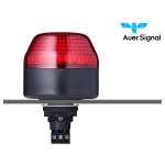 ΛΥΧΝΙΑ ΕΝΔΕΙΚΤΙΚΗ LED Φ22 230VAC ΚΟΚΚΙΝΗ ΣΤΑΘΕΡΗ/FLASH ΜΕ ΒΙΔΕΣ IBL AUER