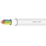 ΚΑΛΩΔΙΟ ΗΛΕΚΤΡΟΛΟΓΙΚΟ NYM-J-re 5X2.5mm² ΛΕΥΚΟ TOP
