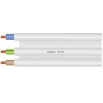 ΚΑΛΩΔΙΟ ΗΛΕΚΤΡΟΛΟΓΙΚΟ ΠΛΑΚΕ NYIFY 3X1.5mm² ΛΕΥΚΟ TOP