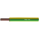 ΚΑΛΩΔΙΟ ΗΛΕΚΤΡΟΛΟΓΙΚΟ NYA (H05V-U) 1X1mm² ΠΡΑΣΙΝΟ-ΚΙΤΡΙΝΟ ΜΟΝΟΚΛΩΝΟ TOP