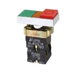 ΜΠΟΥΤΟΝ ΧΩΝΕΥΤΟ START-STOP Φ22 1NO+1NC ΜΕ ΛΥΧΝΙΑ 230VAC ΠΟΡΤΟΚΑΛΙ BW8465 KND
