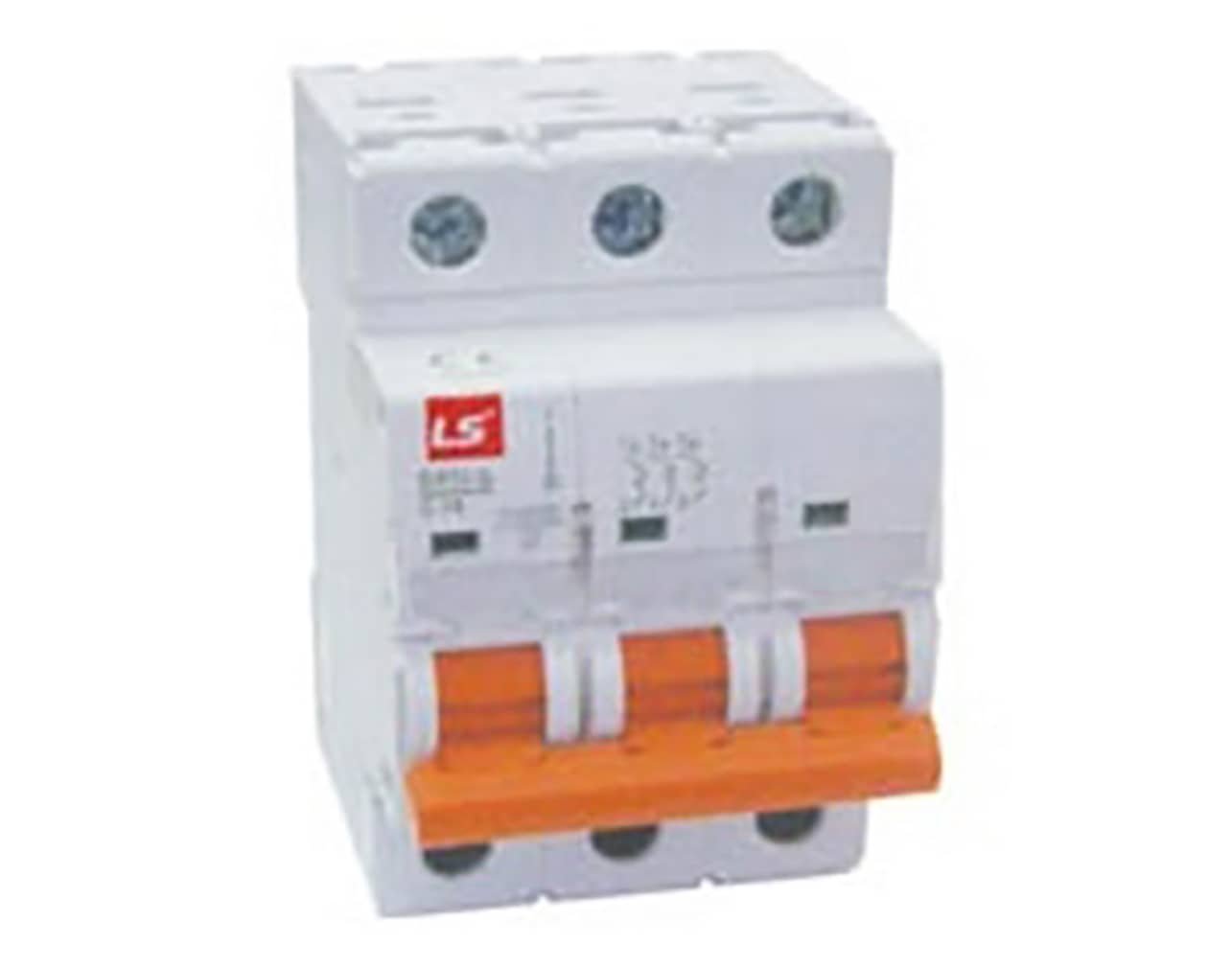 03.018.0099 ΑΣΦΑΛΕΙΑ ΡΑΓΑΣ 3P C 10A 10kA 400VAC BKN-b LG - Image 1