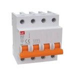 ΑΣΦΑΛΕΙΑ ΡΑΓΑΣ 4P D 32A 6kA 400VAC BKN LG