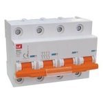 ΑΣΦΑΛΕΙΑ ΡΑΓΑΣ 4P C 100A 10kA 400VAC BKH LG