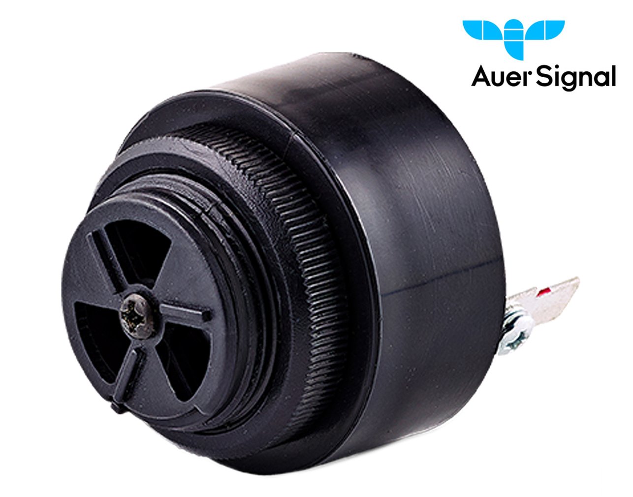 03.019.0027 ΣΕΙΡΗΝΑ BUZZER ΠΙΝΑΚΟΣ Φ28 ΡΥΘΜΙΖΟΜΕΝΗ 12VAC/DC 90dB BU2 AUER - Image 1