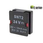 ΜΟΝΑΔΑ ΤΡΟΦΟΔΟΣΙΑΣ 24VDC ΓΙΑ RELAY ΕΠΙΤΗΡΗΣΗΣ SNT2-24 TELE HAASE