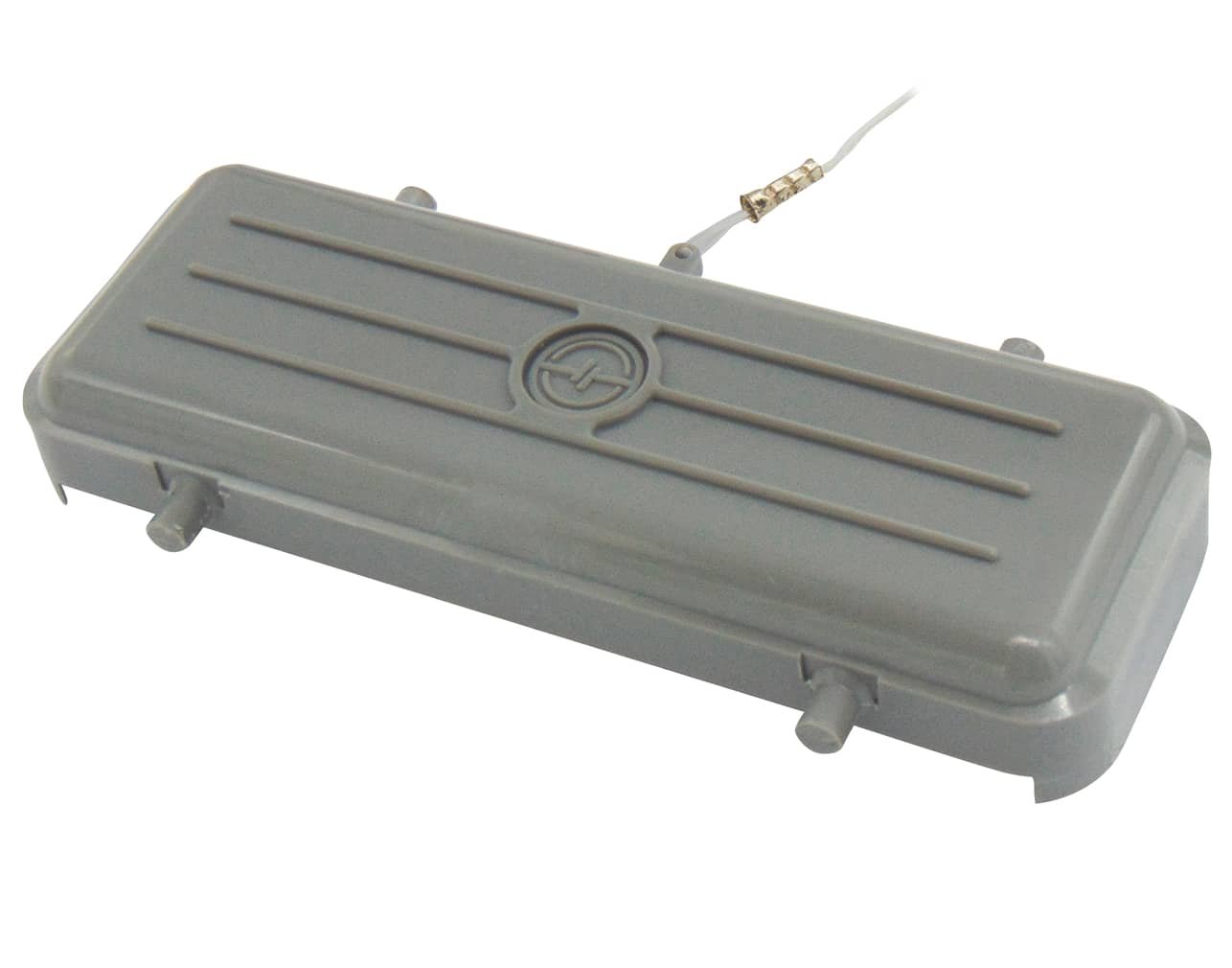 03.052.0061 ΚΑΠΑΚΙ HEAVY DUTY CONNECTOR ΠΛΑΣΤΙΚΟ H24B-KDB SIB/WVL - Image 1