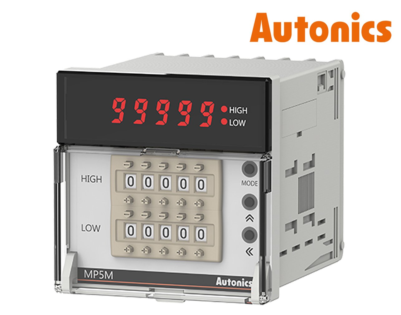 03.056.0009 ΜΕΤΡΗΤΗΣ ΠΑΛΜΩΝ 72X72 100-240VAC RELAY/NPN MP5M-42 AUTONICS - Image 1