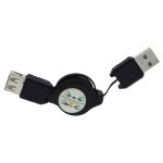 ΚΑΛΩΔΙΟ USB 2.0 A/M A/F 0.8m ΠΡΟΕΚΤΑΣΗΣ ΜΑΥΡΟ ΑΝΑΣΥΡΟΜΕΝΟ VW014 BAG LANCOM