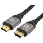 ΚΑΛΩΔΙΟ HDMI-HDMI 2.0V 1.5m CCS ΜΕ ΦΙΣ ΑΛΟΥΜΙΝΙΟΥ ΓΚΡΙ ΜΕΤΑΛΛΙΚΟ BAG PLY