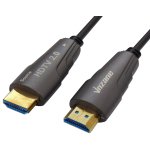 ΚΑΛΩΔΙΟ HDMI-HDMI 2.0V 15m ACTIVE OPTICAL ΜΕ ΦΙΣ ΑΛΟΥΜΙΝΙΟΥ ΓΚΡΙ ΜΕΤΑΛΛΙΚΟ BOX VZN