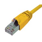 PATCH CORD CAT5e FTP 5.0m ΚΙΤΡΙΝΟ