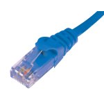 PATCH CORD CAT6 UTP 5.0m ΜΠΛΕ DATA