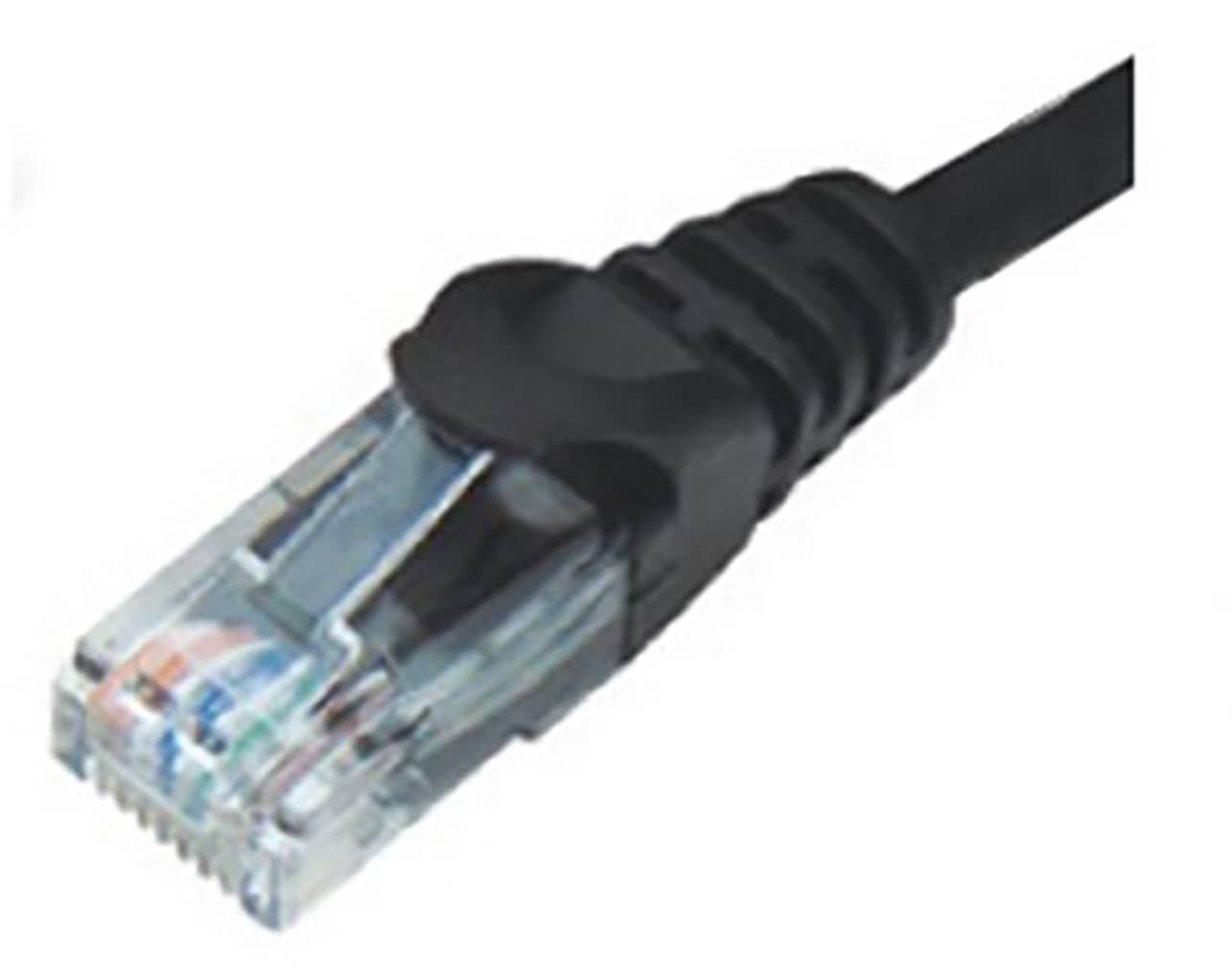 04.023.0400 PATCH CORD CAT5e UTP 15.0m ΜΑΥΡΟ DATA - Image 1