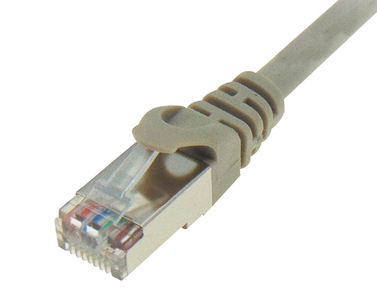 04.023.0443 PATCH CORD CAT6A S/FTP 20.0m ΓΚΡΙ - Image 1
