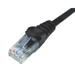 PATCH CORD CAT5e UTP 2.0m ΜΑΥΡΟ